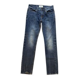 Aeropostale Men's Dark Blue Straight Jeans